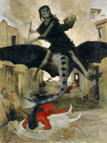 Arnold Bocklin - Die Pest | Арнольд Бёклин