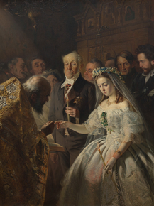 Василий Владимирович Пукирев - Неравный брак, 1862