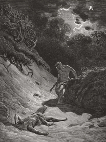 Gustave Dore - 005. Cain Slays Abel | Гюстав Доре