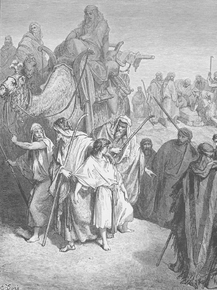 Gustave Dore - 026. Joseph Is Sold by His Brothers | Гюстав Доре