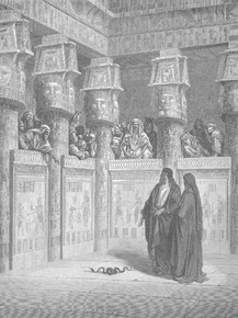 Gustave Dore - 032. Moses and Aaron Appear before Pharaoh | Гюстав Доре