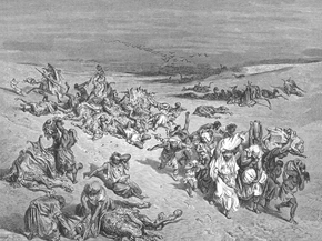 Gustave Dore - 033. The Fifth Plague. Livestock Disease | Гюстав Доре