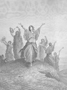 Gustave Dore - 058. Jephthah's Daughter Comes to Meet Her Father | Гюстав Доре Gustave Dore - 058. Jephthah's Daughter Comes to Meet Her Father | Гюстав Доре
