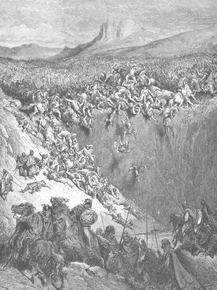Gustave Dore - 061. Samson Destroys the Philistines with an Ass' Jawbone | Гюстав Доре Gustave Dore - 061. Samson Destroys the Philistines with an Ass' Jawbone | Гюстав Доре