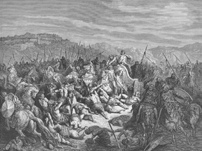 Gustave Dore - 092. The Israelites Slaughter the Syrians | Гюстав Доре
