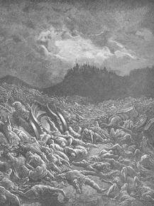 Gustave Dore - 103. The Ammonite and Moabite Armies Are Destroyed | Гюстав Доре