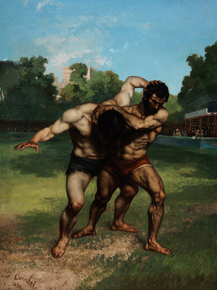Gustave Courbet | Гюстав Курбе - Борцы