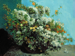 Gustave Courbet | Гюстав Курбе - Букет цветов