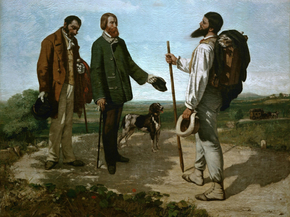 Gustave Courbet | Гюстав Курбе - Здравствуйте, господин Курбе