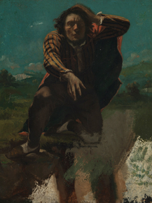 Gustave Courbet | Гюстав Курбе - На краю обрыва
