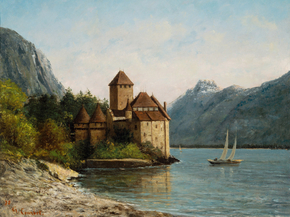 Gustave Courbet | Гюстав Курбе - Шильонский замок