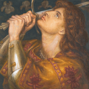 Dante Gabriel Rossetti - Joan of Arc, 1864 | Данте Габриэль Россетти Dante Gabriel Rossetti - Joan of Arc, 1864 | Данте Габриэль Россетти
