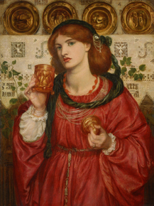 Dante Gabriel Rossetti - The Loving Cup | Данте Габриэль Россетти Dante Gabriel Rossetti - The Loving Cup | Данте Габриэль Россетти