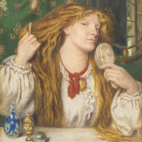 Dante Gabriel Rossetti - Woman Combing Her | Данте Габриэль Россетти Dante Gabriel Rossetti - Woman Combing Her | Данте Габриэль Россетти