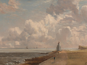 John Constable - Harwich The Low Lighthouse and Beacon Hill | Джон Констебл