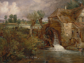 John Constable - Parham Mill, Gillingham | Джон Констебл