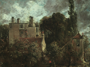 John Constable - The Grove, or the Admiral's House in Hampstead | Джон Констебл
