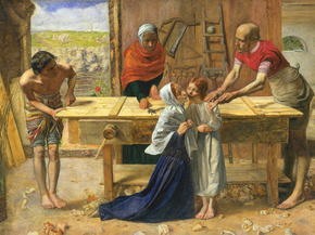 John Everett Millais - Christ in the House of His Parents | Джон Эверетт Милле