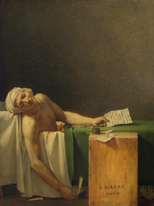 Jacques-Louis David - Death of Marat | Жак Луи Давид
