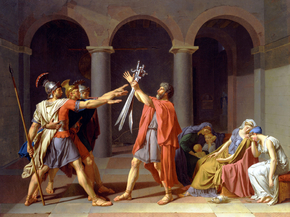 Jacques-Louis David - Oath of the Horatii | Жак Луи Давид Jacques-Louis David - Oath of the Horatii | Жак Луи Давид