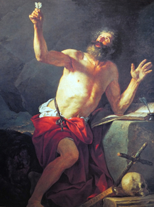 Jacques-Louis David - Saint jerome par david | Жак Луи Давид