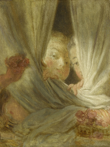 Jean-Honore Fragonard - Les Curieuses | Жан-Оноре Фрагонар