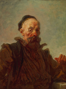 Jean-Honore Fragonard - Portrait of a Man in Spanish Costume | Жан-Оноре Фрагонар