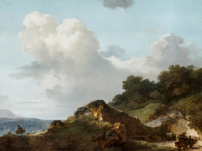 Jean-Honore Fragonard - The Rock | Жан-Оноре Фрагонар