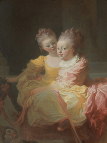 Jean-Honore Fragonard - The Two Sisters | Жан-Оноре Фрагонар