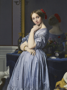 Jean Auguste Dominique Ingres - Comtesse d'Haussonville | Жан Огюст Доминик Энгр