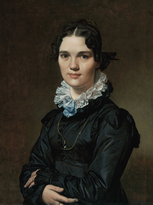Jean Auguste Dominique Ingres - Jeanne Gonin | Жан Огюст Доминик Энгр