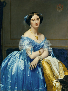 Jean Auguste Dominique Ingres - Princesse de Broglie | Жан Огюст Доминик Энгр