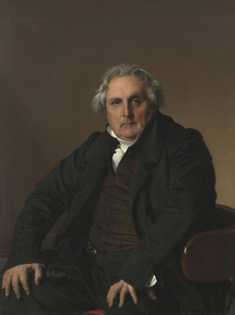 Jean Auguste Dominique Ingres - Bertin l'Aine (1766-1841) | Жан Огюст Доминик Энгр