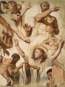 Jean Auguste Dominique Ingres - Studies for The Martyrdom | Жан Огюст Доминик Энгр