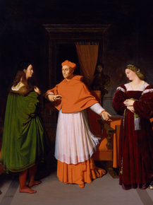 Jean Auguste Dominique Ingres - The Betrothal of Raphael | Жан Огюст Доминик Энгр