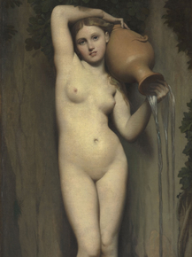 Jean Auguste Dominique Ingres - The Spring | Жан Огюст Доминик Энгр
