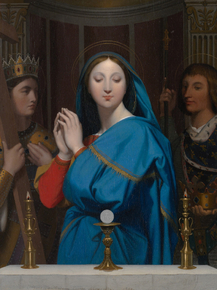 Jean Auguste Dominique Ingres - The Virgin Adoring the Host | Жан Огюст Доминик ..