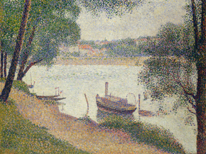 Georges Seurat - Gray Weather, Grande Jatte | Жорж Сёра