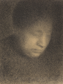 Georges Seurat - Madame Seurat, the Artist's Mother | Жорж Сёра