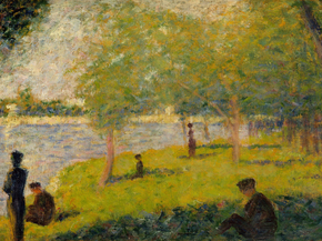 Georges Seurat - Study for A Sunday on La Grande Jatte | Жорж Сёра