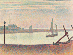 Georges Seurat - The Channel at Gravelines, Evening | Жорж Сёра Georges Seurat - The Channel at Gravelines, Evening | Жорж Сёра