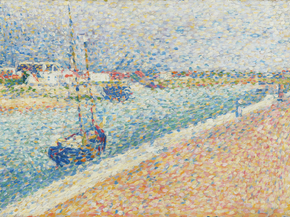 Georges Seurat - The Channel at Gravelines | Жорж Сёра