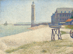 Georges Seurat - The Lighthouse at Honfleur | Жорж Сёра Georges Seurat - The Lighthouse at Honfleur | Жорж Сёра
