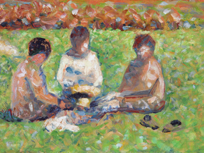 Georges Seurat - The Picnic | Жорж Сёра