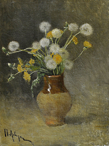 Isaac Levitan | Исаак Левитан - Одуванчики