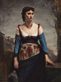 Camille Corot - Agostina | Камиль Коро Camille Corot - Agostina | Камиль Коро