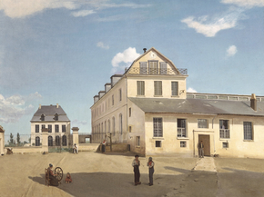 Camille Corot - House and Factory of Monsieur Henry | Камиль Коро