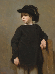 Camille Corot - Portrait of a Child | Камиль Коро
