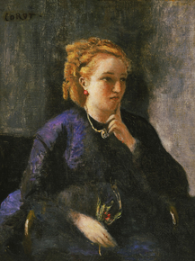 Camille Corot - Portrait of a Woman | Камиль Коро Camille Corot - Portrait of a Woman | Камиль Коро