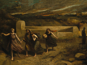 Camille Corot - The Burning of Sodom | Камиль Коро Camille Corot - The Burning of Sodom | Камиль Коро